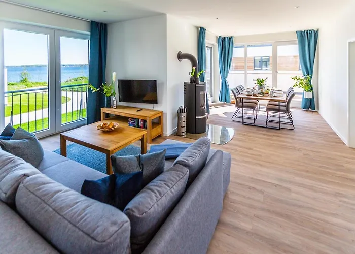 Appartement Hangar 19 Luxusapartment Mit Sauna, Kamin Und Seeblick H4w3